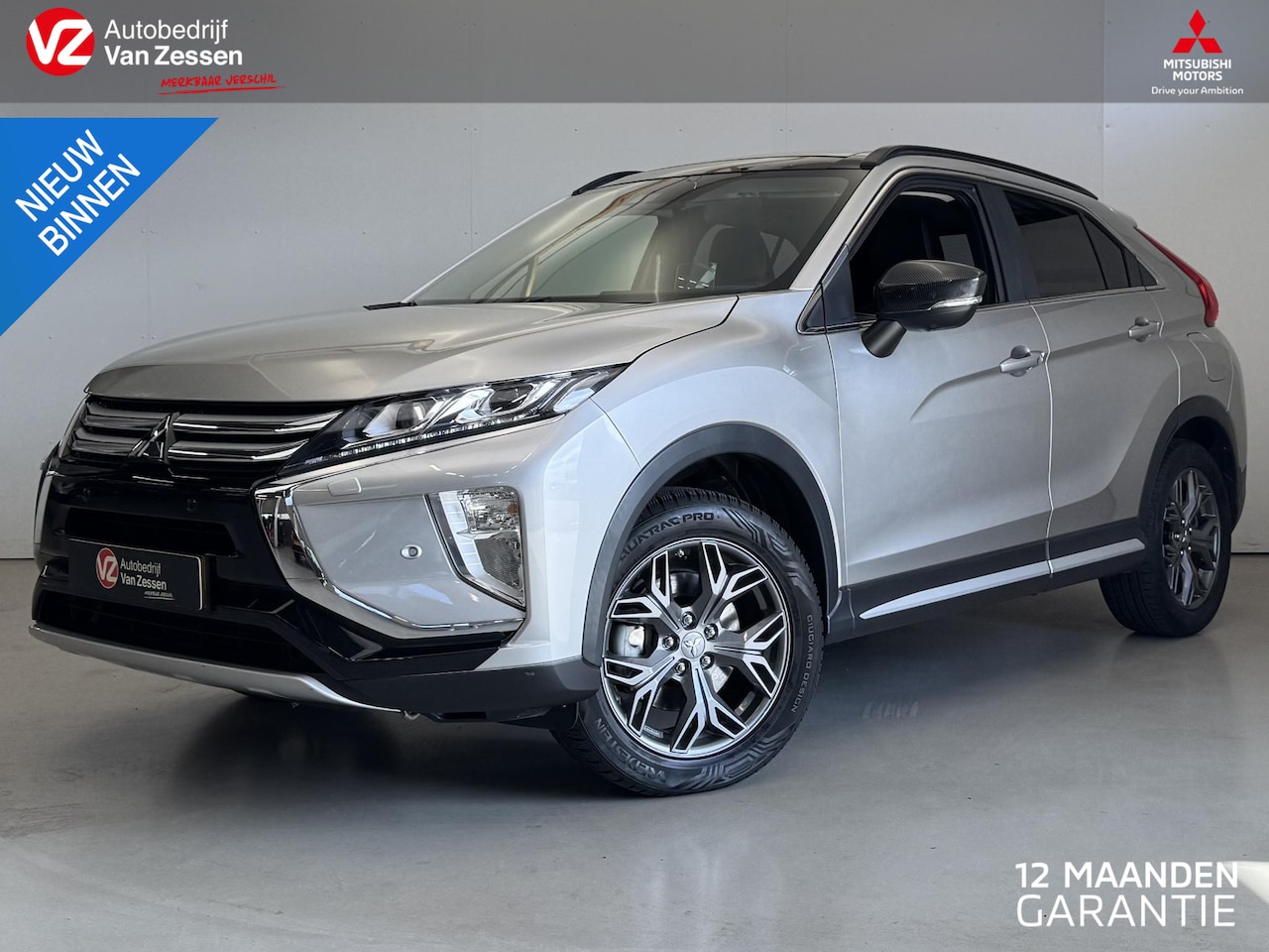 Mitsubishi Eclipse Cross - 1.5 DI-T Instyle 1.5 DI-T Instyle, NL-auto | Pano | Tr.haak | ACC | Leder | 360° camera | HUD | Rijklaarpri - AutoWereld.nl