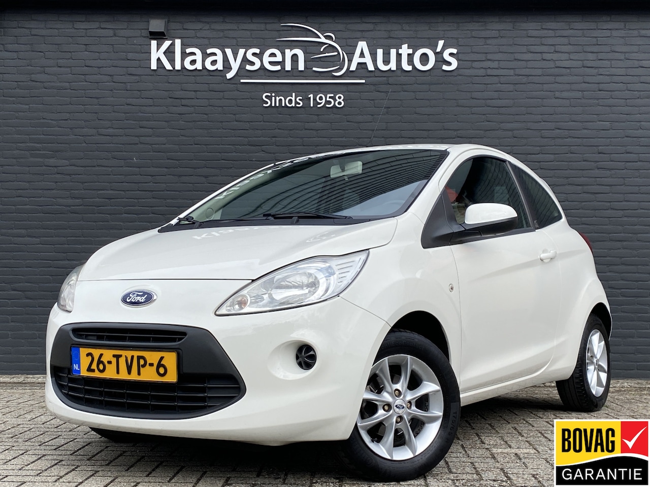 Ford Ka - 1.2 Cool & Sound start/stop | airco | elektr. ramen/spiegels | parkeersensoren | stoelverw - AutoWereld.nl