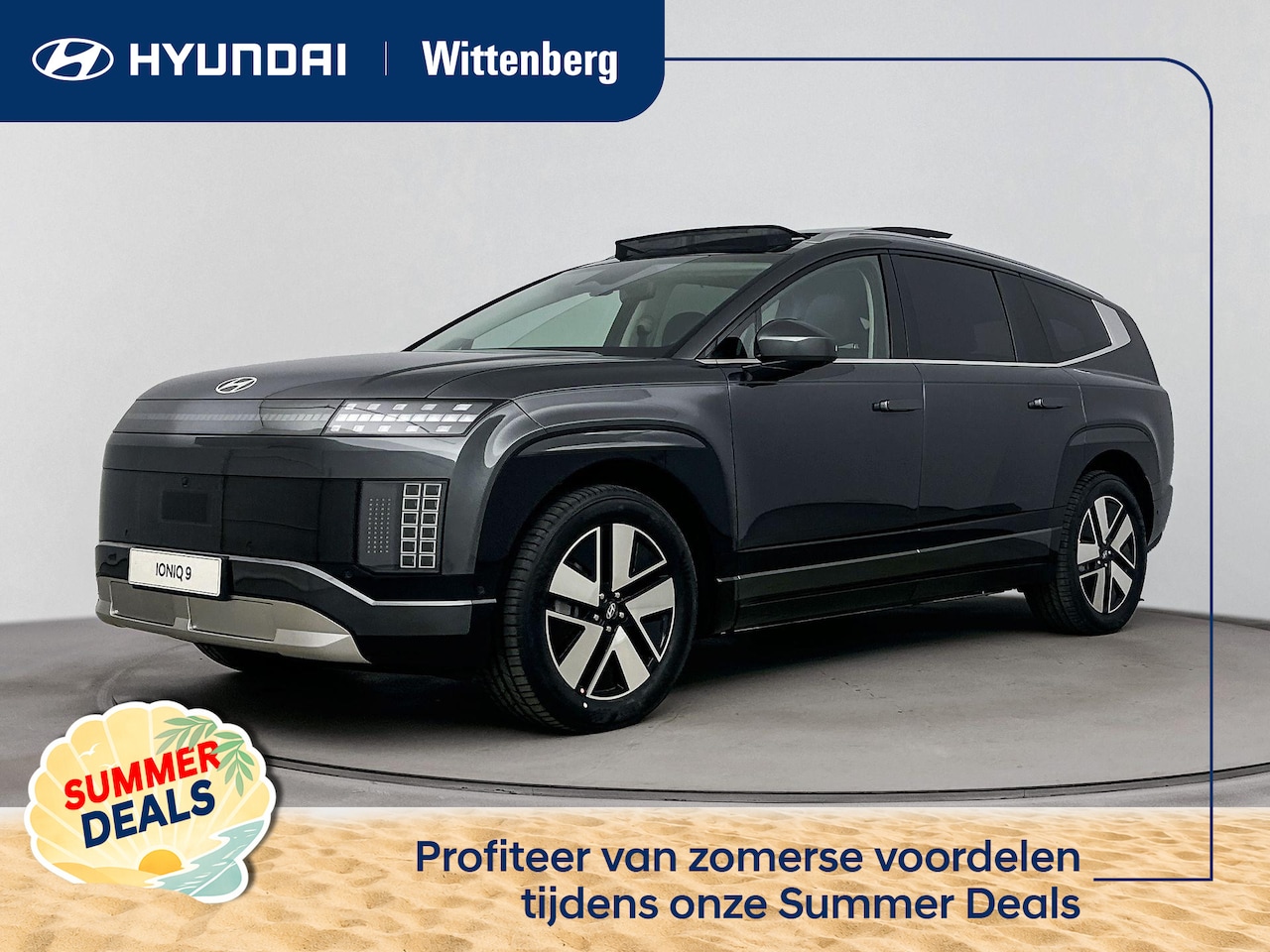 Hyundai IONIQ 9 - Connect+ AWD 7p. 110.3 kWh | Nieuw | Snel leverbaar! | Leer | Panoramadak | 800V | WLTP 60 - AutoWereld.nl