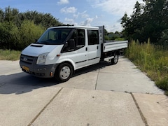 Ford Transit - 330L 2.4 TDCI airco dub. cab. open laadbak