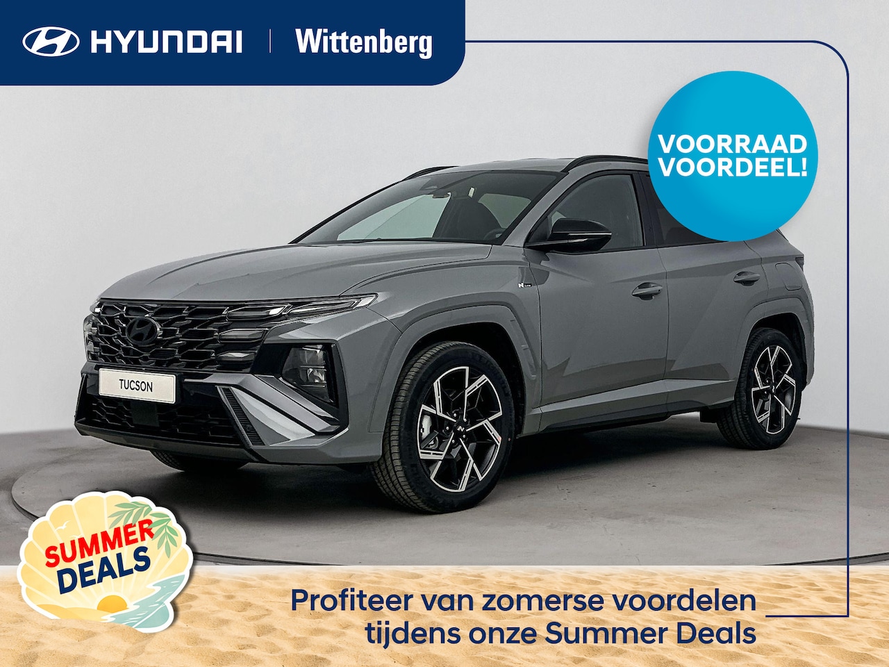 Hyundai Tucson - 1.6 T-GDI PHEV N Line Business | Nieuw | Snel leverbaar | - AutoWereld.nl