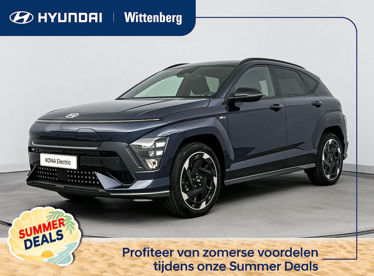 Hyundai Kona Electric - N Line Business 64.8 kWh Nieuw | Snel leverbaar - AutoWereld.nl