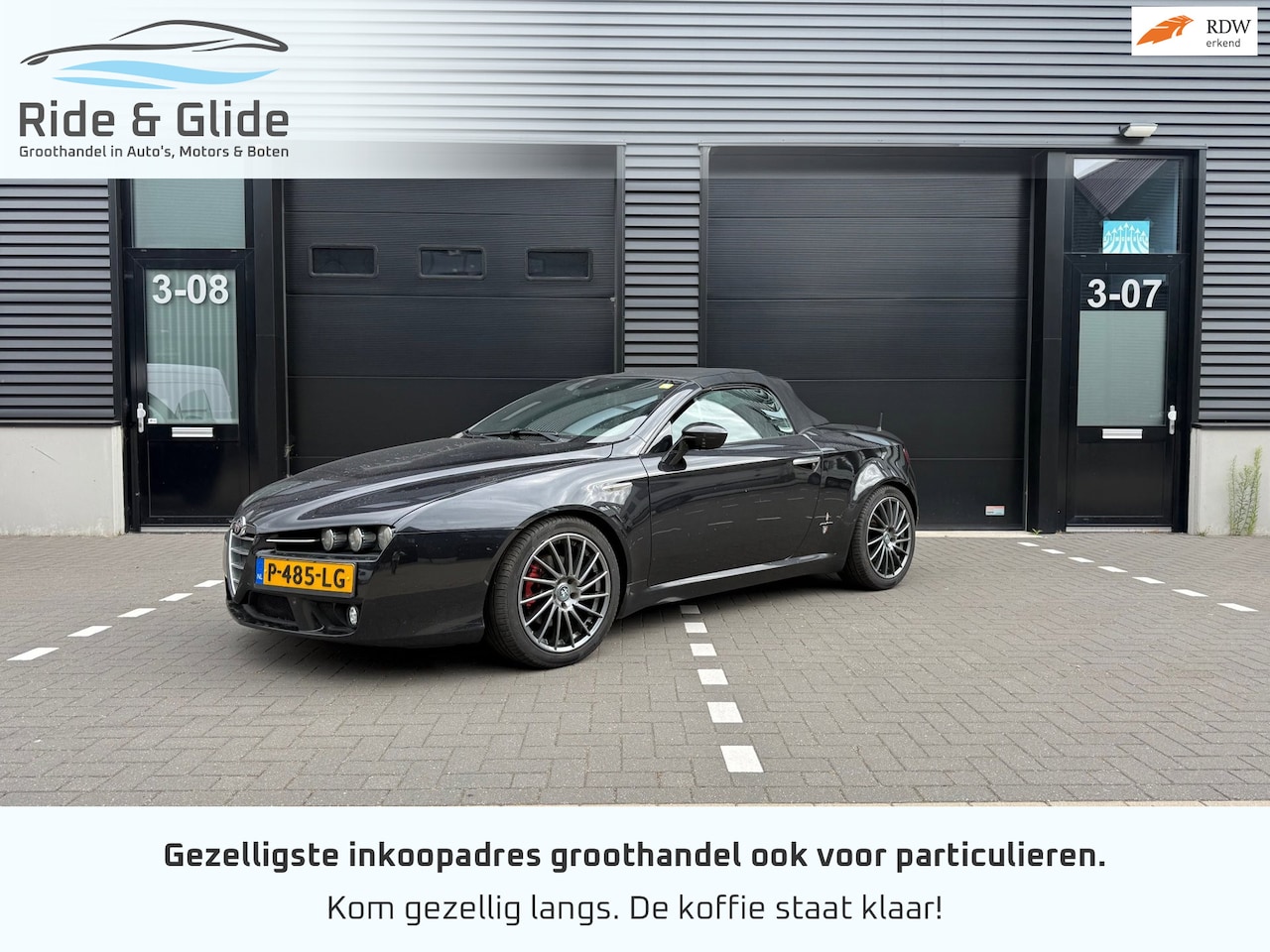 Alfa Romeo Spider - 2.2 JTS cabriolet leer electrische navi - AutoWereld.nl