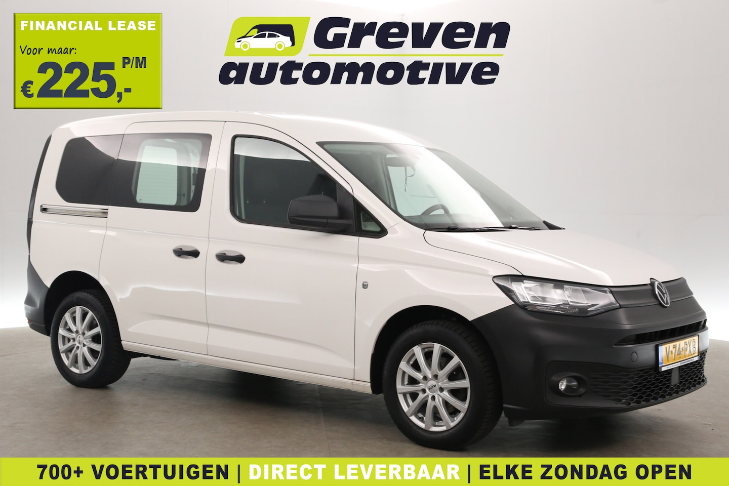 Volkswagen Caddy - 2.0 TDI Style | Clima | Parkeersensoren | 2xSchuifdeur | Elektrpakket - AutoWereld.nl