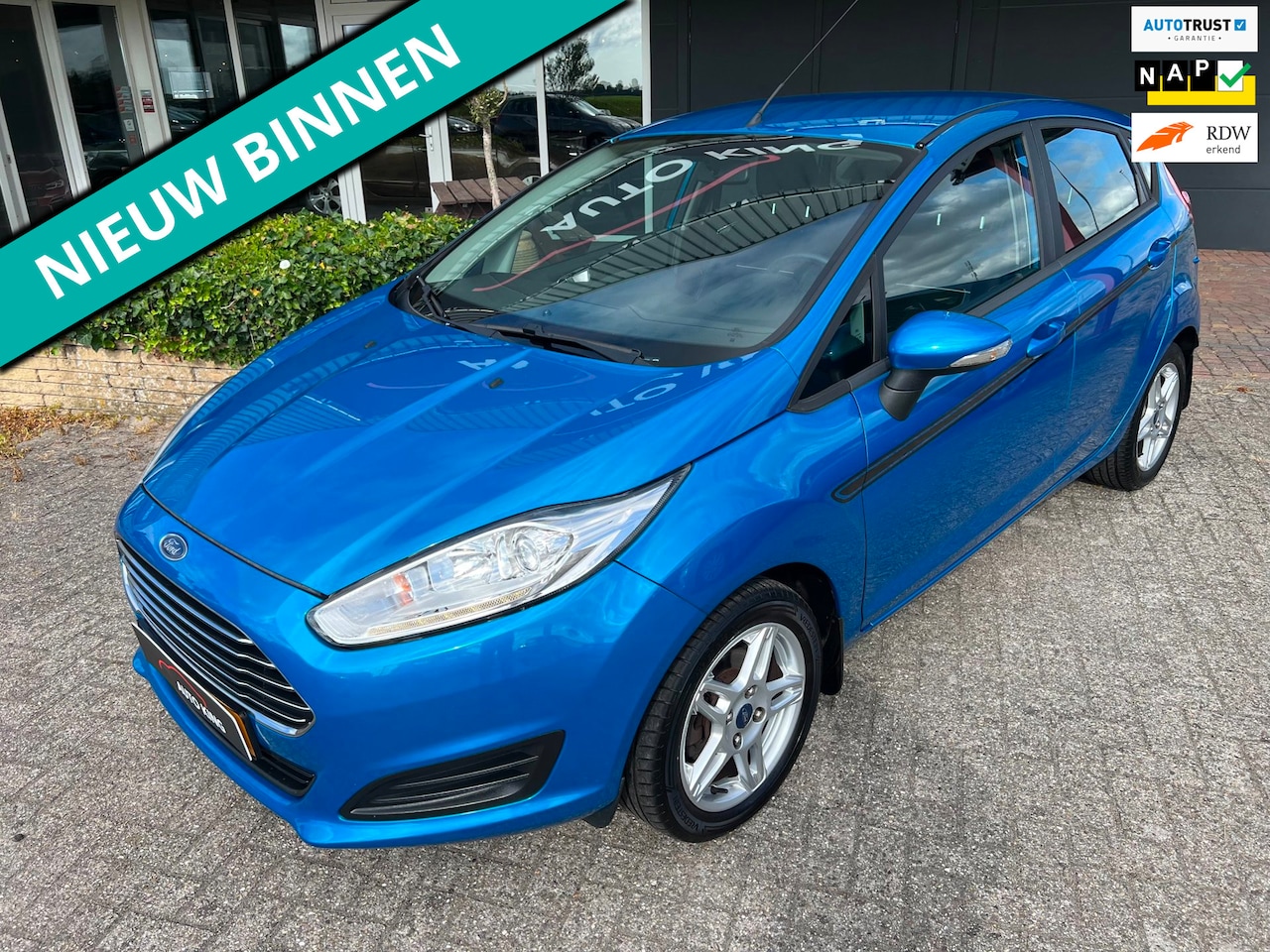 Ford Fiesta - 1.0 ORIG.NL/ECC/NAV/LED/PDC/LMV APK+NAP - AutoWereld.nl