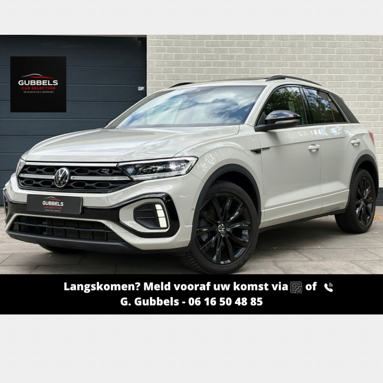 Volkswagen T-Roc - 1.5 TSI 3x R-Line Black Style | Pano | IQ Light | Ascot Grau - AutoWereld.nl