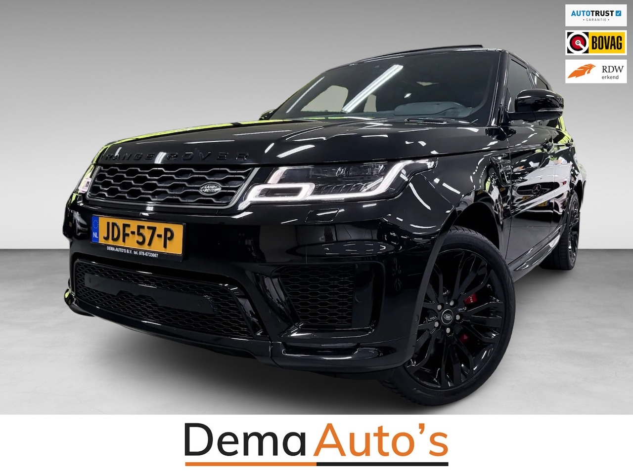 Land Rover Range Rover Sport - P400e Autobiography Dynamic BLACK-EDITION 404PK FULL-OPTION!! - AutoWereld.nl