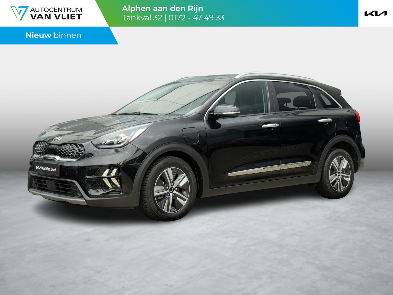 Kia Niro - 1.6 GDi PHEV DynamicPlusLine | Stoel en stuurverwarming | Navi | Clima | - AutoWereld.nl