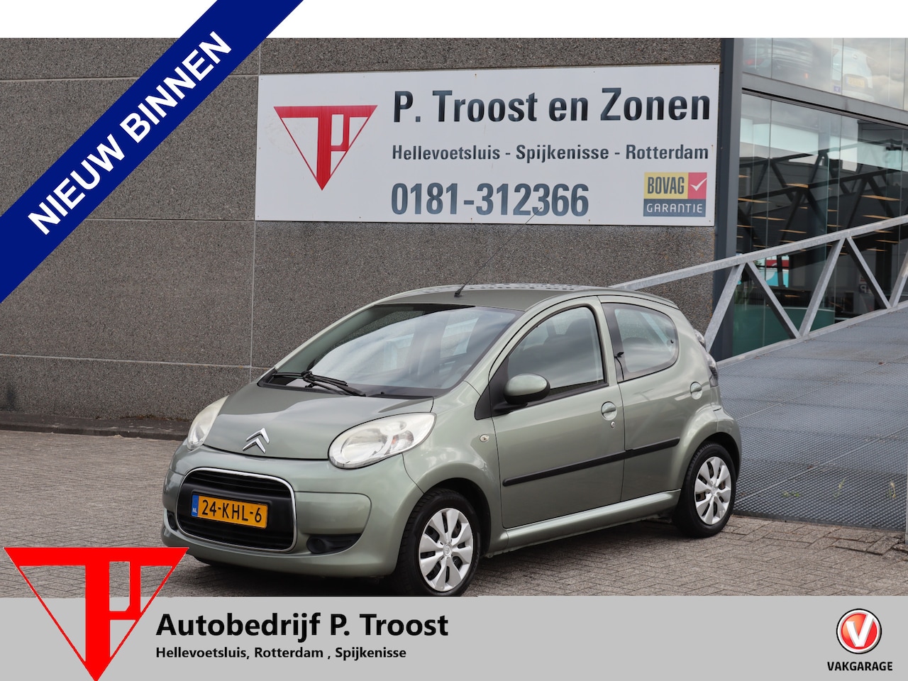 Citroën C1 - 1.0-12V Ambiance Nederlandse auto/5 Deurs/Airco/Elektrische ramen/Toerenteller - AutoWereld.nl