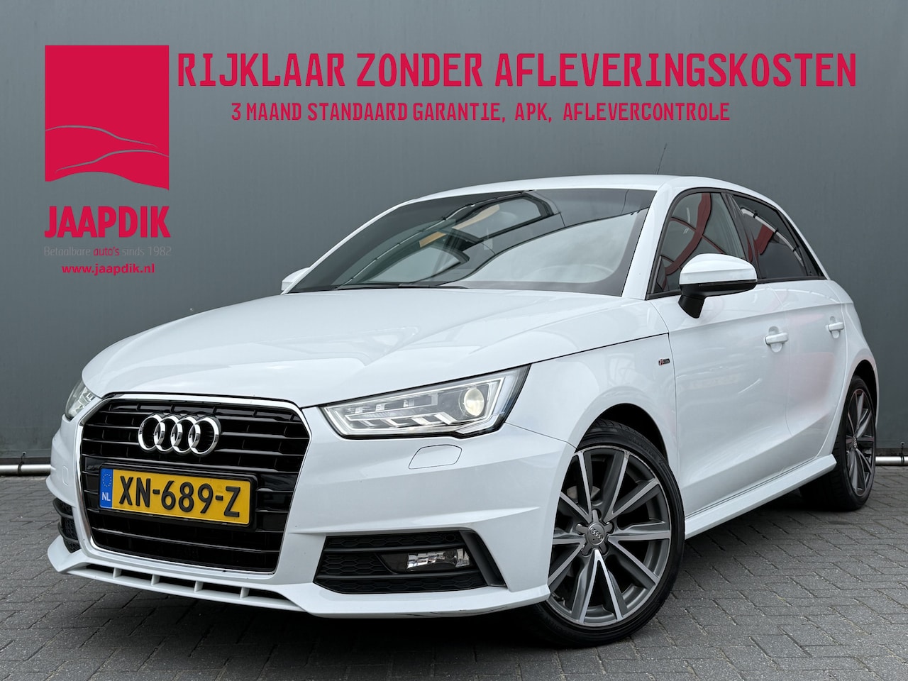 Audi A1 Sportback - BWJ 2019 1.0 TFSI 96 PK Advance Sport HALF LEDER | NAVI | AIRCO | CRUISE | BLUETOOTH | LMV - AutoWereld.nl