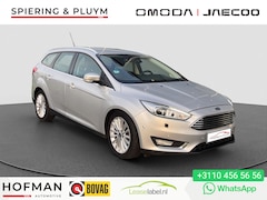 Ford Focus Wagon - 1.5 TDCI Titanium Edition Nw. APK | Leder | Navi | D.hoek | Trekhaak