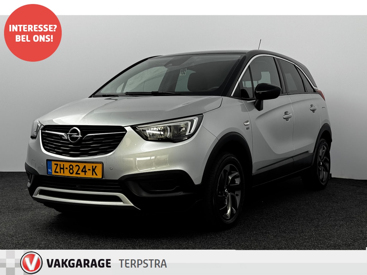 Opel Crossland X - 1.2 Turbo 120 Jaar Edition /AUTOMAAT! /Two Tone! /Apple + Android /DAB+! /Navi /Airco /Cru - AutoWereld.nl