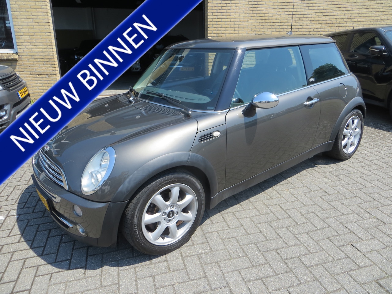 MINI 3-Deurs - 1.6 PARK LANE-AUT-NAVIGATIE-LEER-YOUNGTIMER!! - AutoWereld.nl