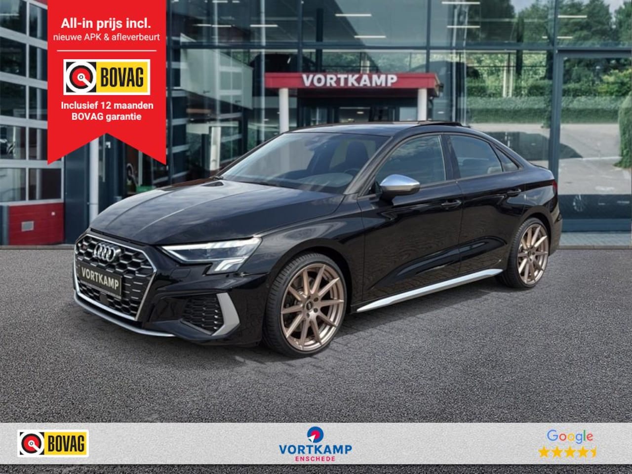 Audi S3 - 2.0 TFSI QUATTRO PANO-DAK/CAMERA/ACC/LED/STOELVERW/CARPLAY/NAVI - AutoWereld.nl