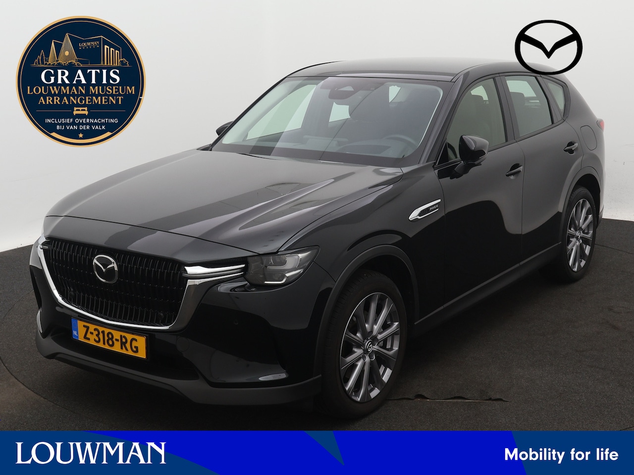 Mazda CX-60 - 2.5 e-SkyActiv PHEV Exclusive | Trekhaak | Adaptive Cruise control | - AutoWereld.nl