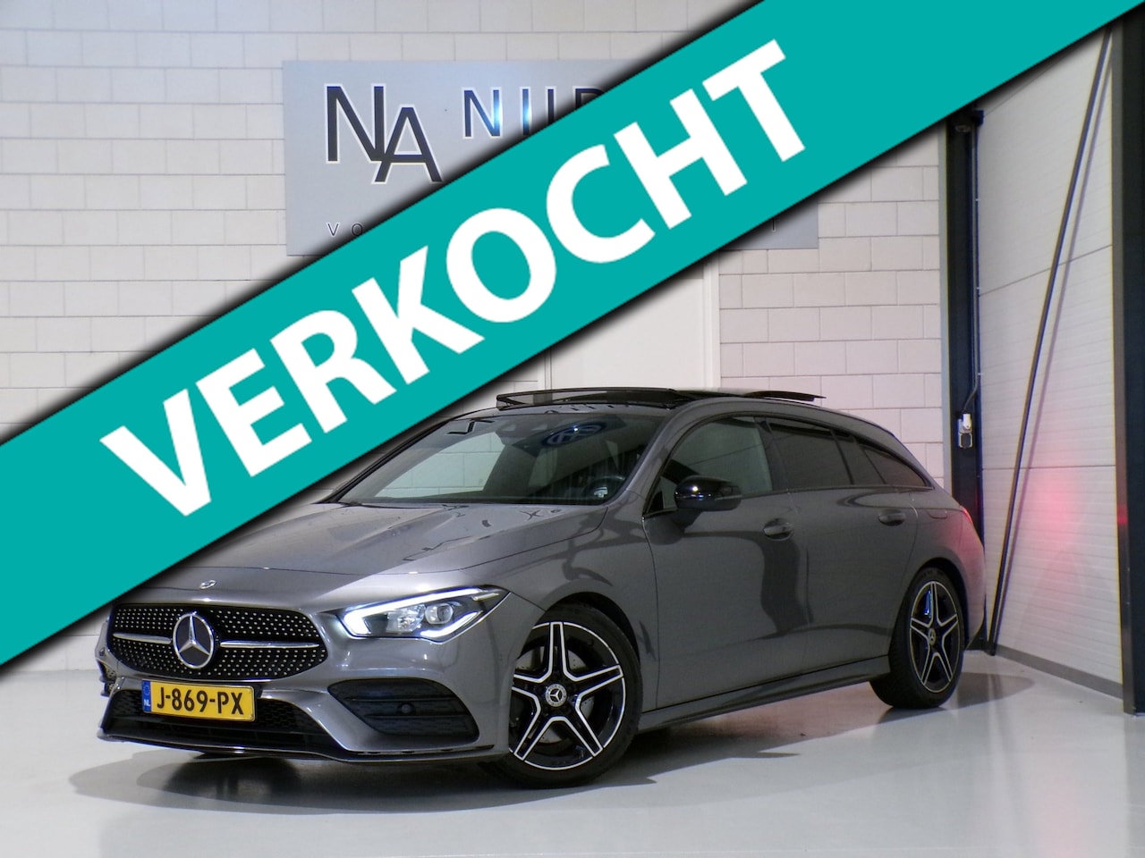 Mercedes-Benz CLA-klasse Shooting Brake - 200 AMG Advantage "Origineel NL!" Automaat! Pano Carplay Camera Led Leer/Alcantara - AutoWereld.nl
