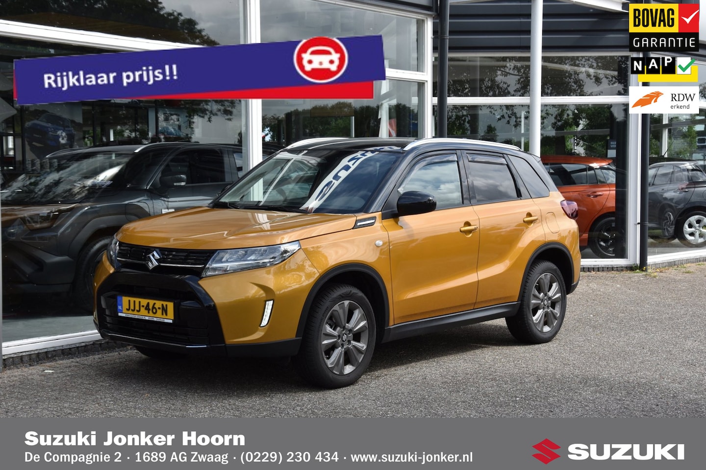 Suzuki Vitara - 1.5 Automaat-Fabr. garantie t/m 2035! Hybrid Select - AutoWereld.nl