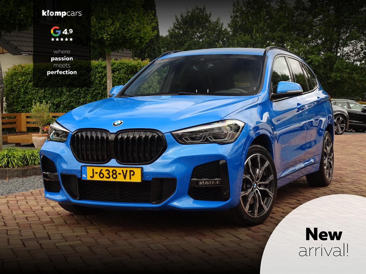 BMW X1 - sDrive20i M-Sport | St.verw | 19inch | Trekhaak | Misano Blu - AutoWereld.nl