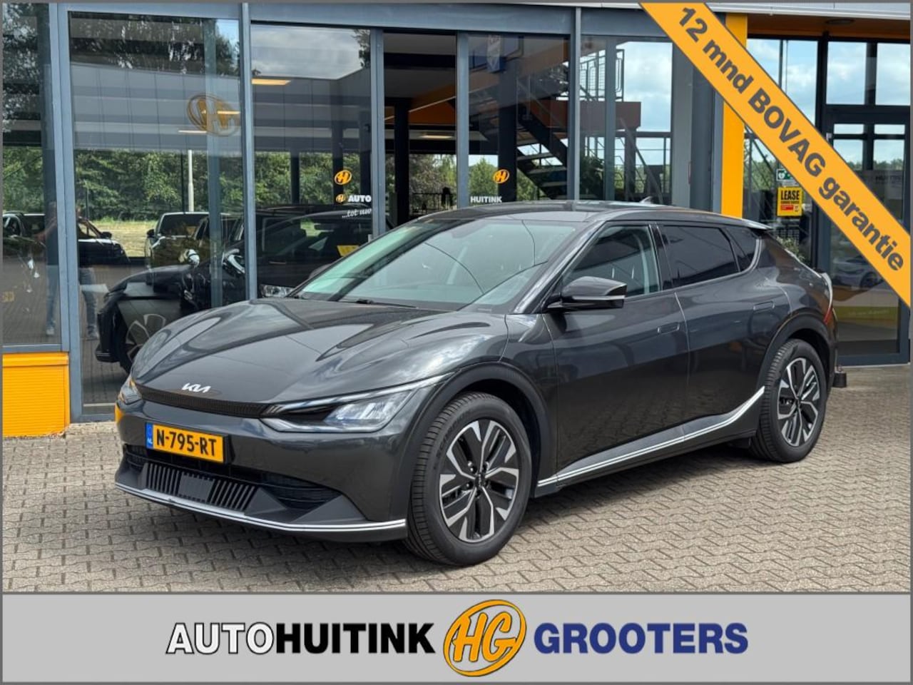 Kia EV6 - 58 kWh - 100% SOH-  winterpakket - dodehoek - AutoWereld.nl