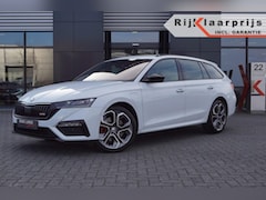 Skoda Octavia Combi - 1.4 TSI RS iV 245pk/ Sportstoelen elektr./ ACC/DCC/ Navi/ Head-up/Camera/AppConnect`/Canto