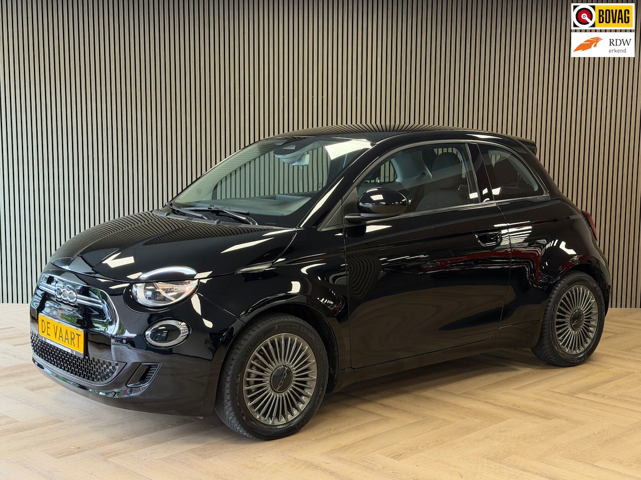 Fiat 500 - Icon 42 kWh AUT. NAVIGATIE CRUISE KEYLESS-GO APPLECARPLAY ANDROIDAUTO - AutoWereld.nl