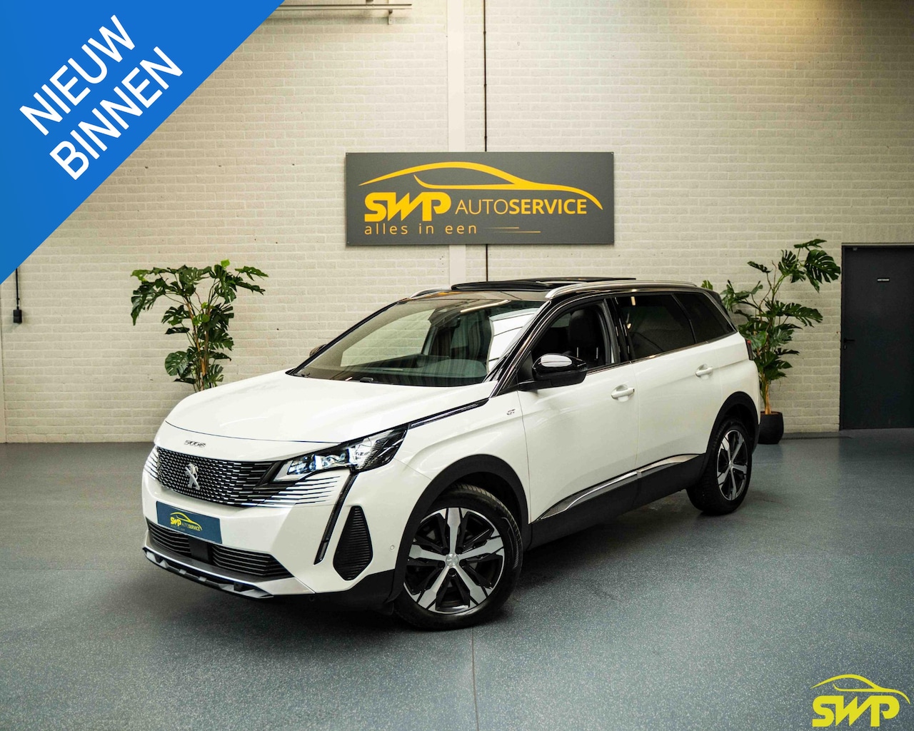 Peugeot 5008 - 1.2 PureTech GT Pack Business | Pano | Nappa leer | Massage | ACC | Full-Led - AutoWereld.nl