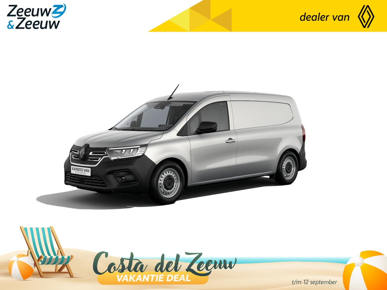 Renault Kangoo E-Tech - Advance L2 22 kW 44 kWh nu met 22% voorraad actie korting bij Zeeuw & Zeeuw Delft! Beperkt - AutoWereld.nl