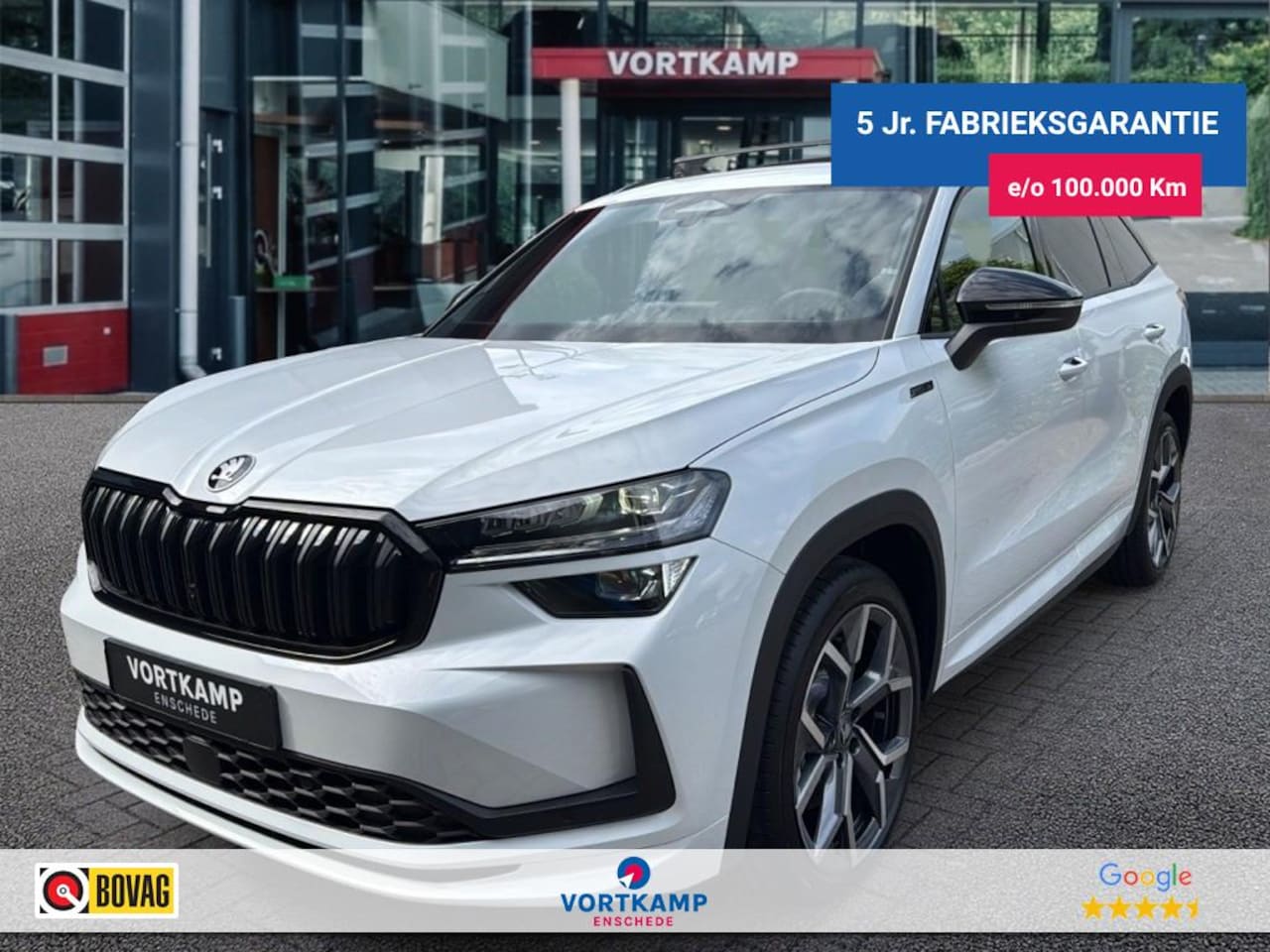 Skoda Kodiaq - 1.5 TSI DSG SPORTLINE 7P PANO-DAK/CAMERA/TREKHAAK/NAVI/ACC/STOELVERW - AutoWereld.nl