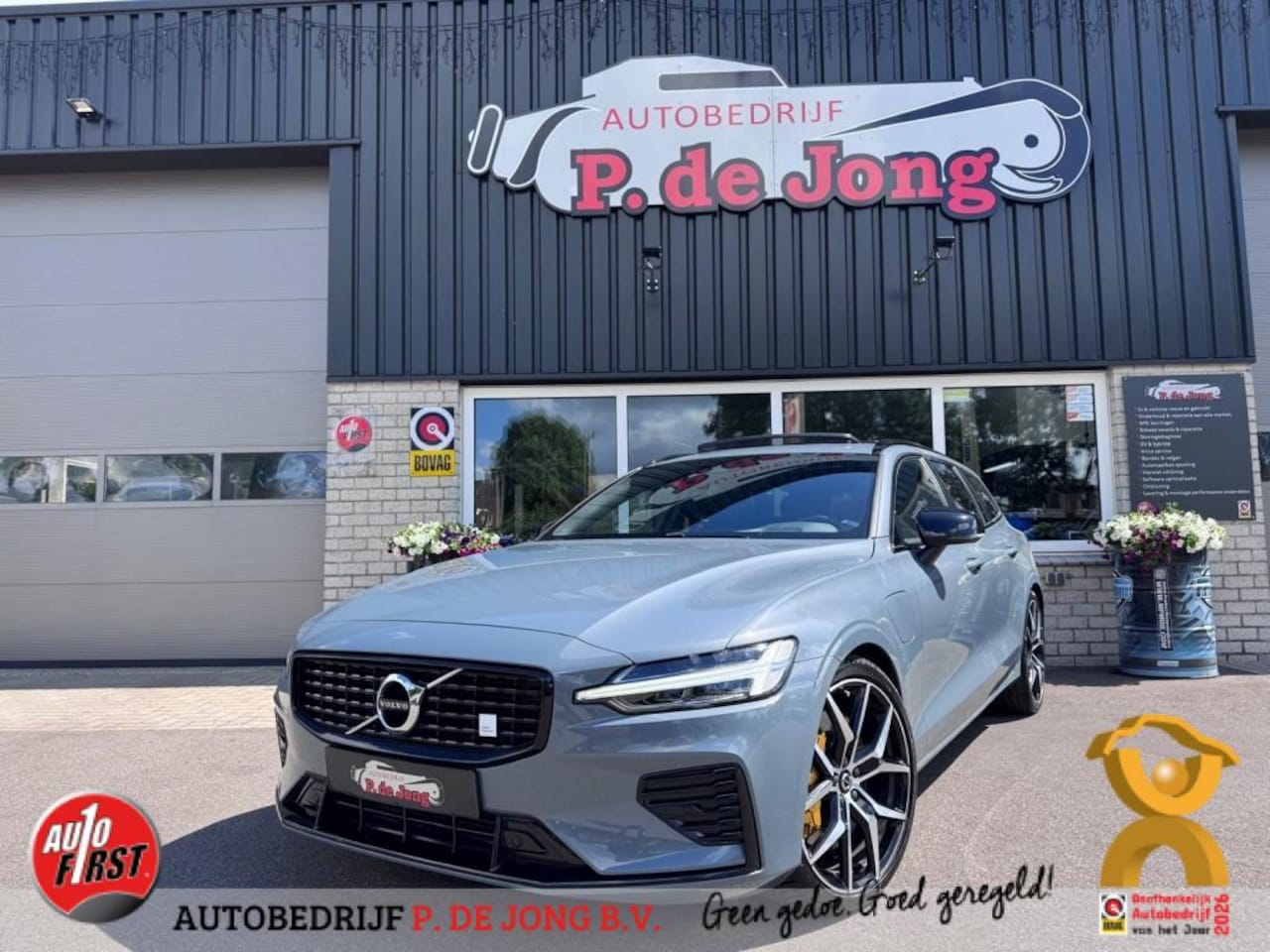 Volvo V60 - 2.0 T8 AWD Polestar Engineered Panoramadak HenK Öhlins Brembo Carplay! - AutoWereld.nl