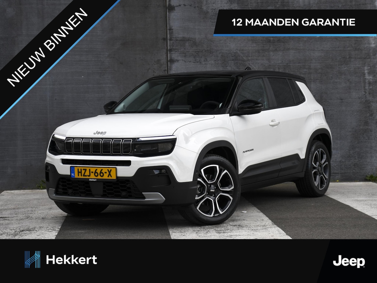 Jeep Avenger - Summit 54 kWh 156pk Automaat ADAPT. CC | CAMERA | 18''LM | DODE HOEK | STOELVERW. | DAB - AutoWereld.nl