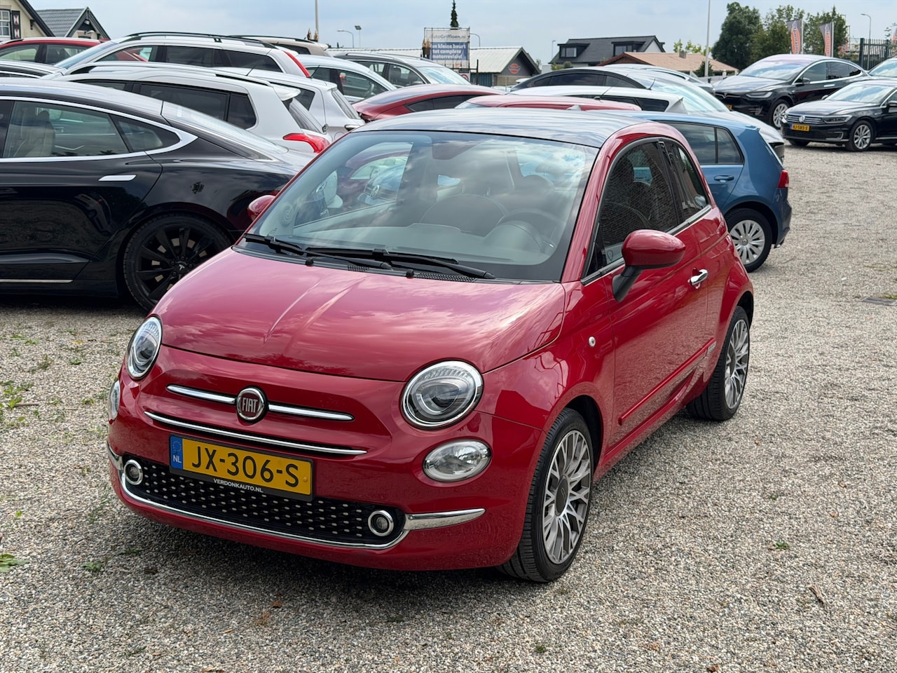 Fiat 500 - 0.9 TwinAir Turbo Lounge Automaat Clima Pano Laag Kms Nette Auto - AutoWereld.nl