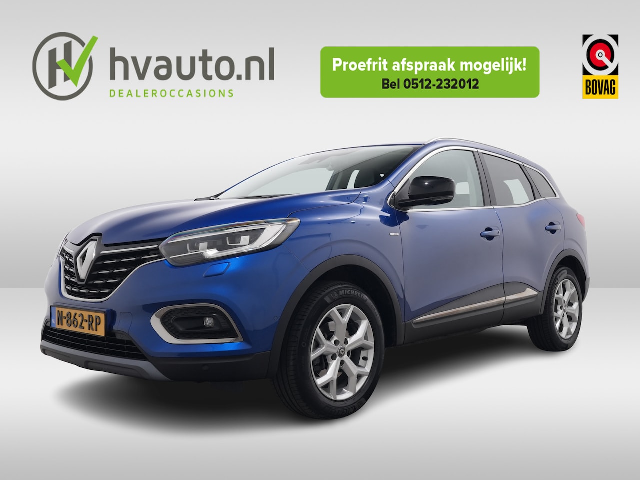 Renault Kadjar - 1.3 TCE 140PK BOSE EDC7 | Trekhaak | BOSE | Camera - AutoWereld.nl