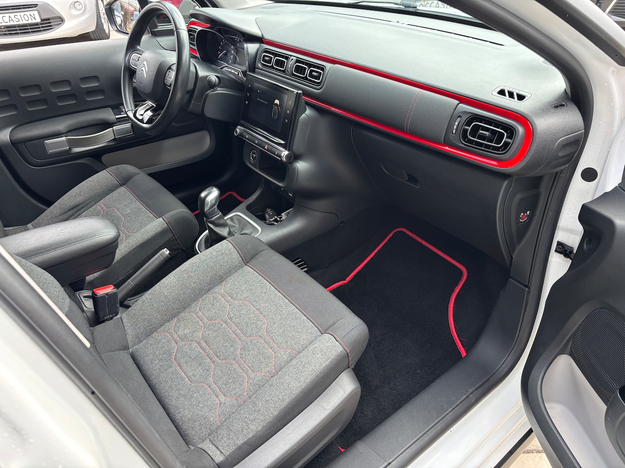 Citroën C3 - 1.2 PureTech S&S Shine Org-NL auto. D-riem verv. Navi. Clima. Camera.