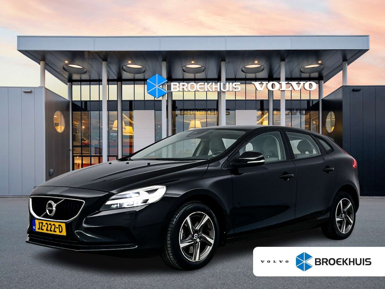 Volvo V40 - T2 Nordic+ | 16" | Navigatie | Parkeersensoren | Stoelverwarming | Standkachel | - AutoWereld.nl