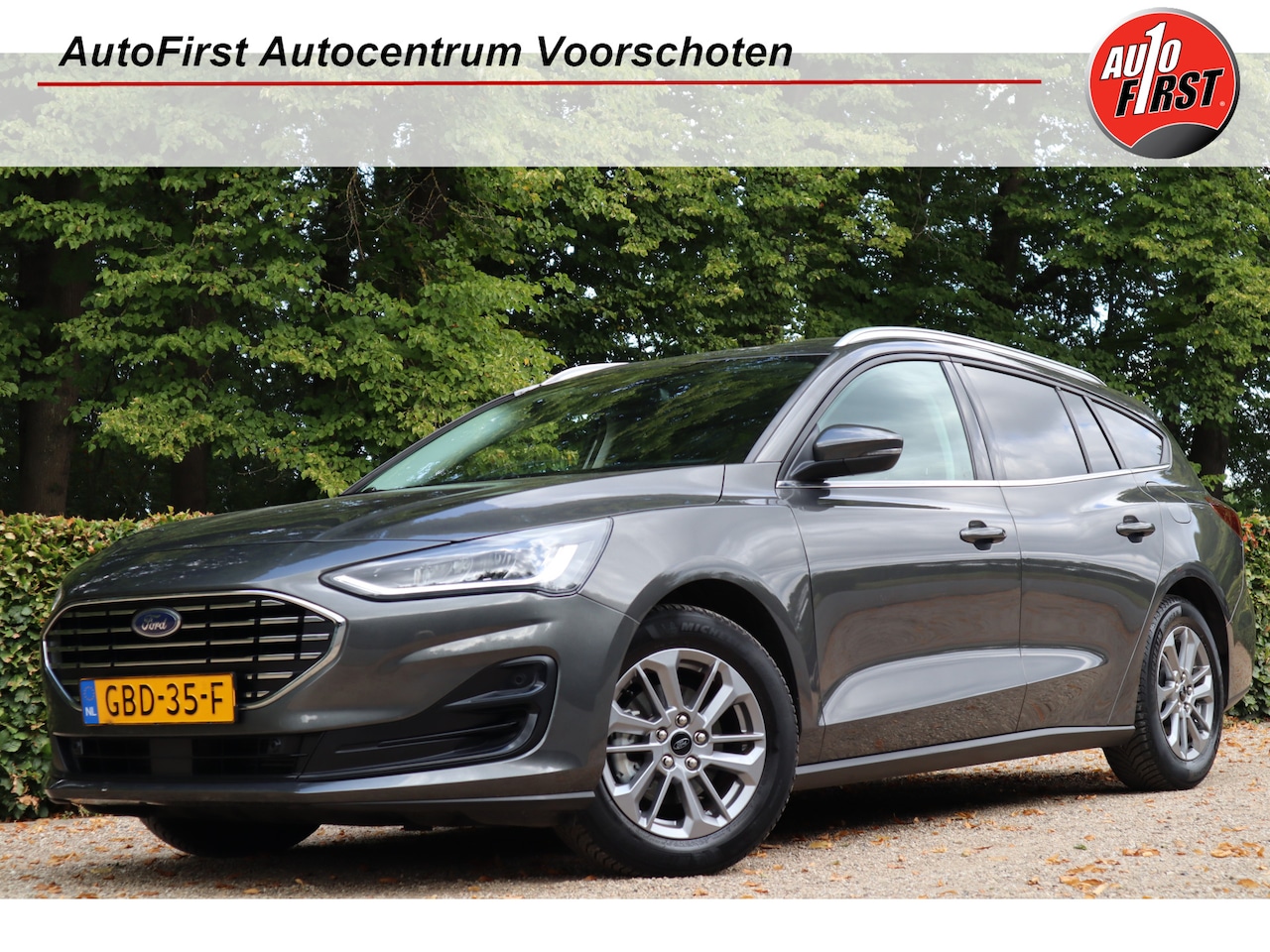 Ford Focus Wagon - 1.0 EcoBoost Hybrid Titanium | Navi | Carplay | - AutoWereld.nl