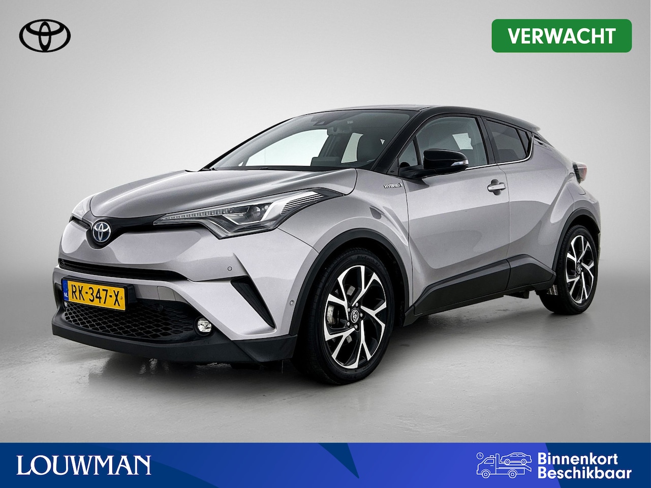 Toyota C-HR - 1.8 Hybrid Bi-Tone Plus | Dealer onderhouden | Trekhaak afneembaar | Stoel+stuurverwarming - AutoWereld.nl