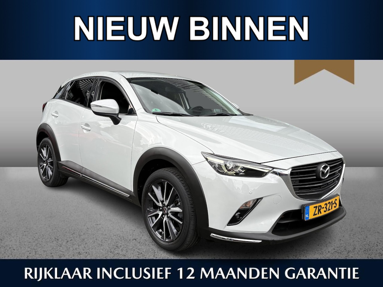 Mazda CX-3 - 2.0 SkyActiv-G 120 GT-M Dealer onderhouden| Trekhaak| HUD| Cruise Control| Airco| Camera - AutoWereld.nl