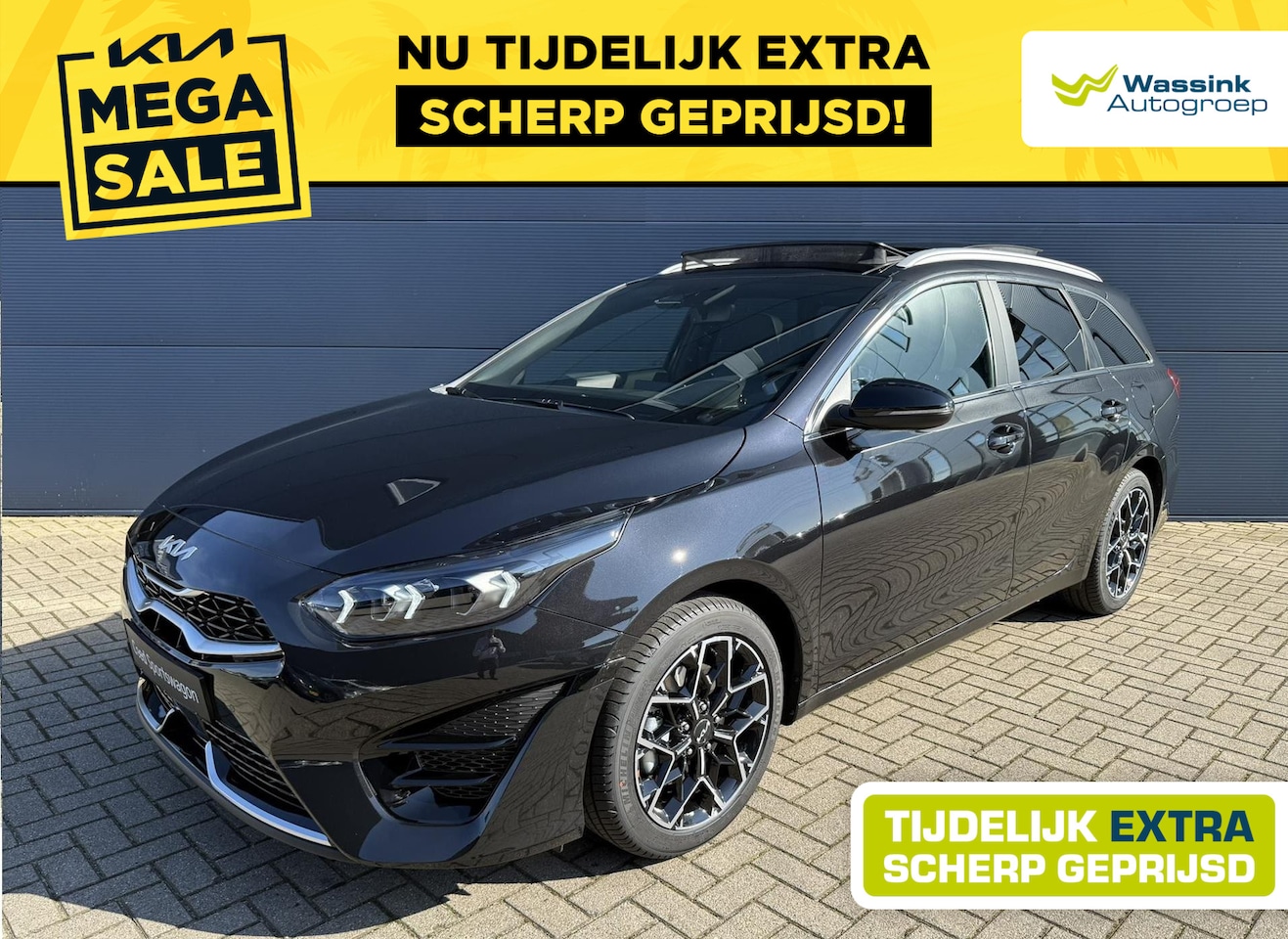 Kia Cee'd Sportswagon - Ceed Sw 1.5 T-GDi 140pk GT-PlusLine | VOORDEEL | JBL | LED | Stoelverwarming | Navigatie | - AutoWereld.nl
