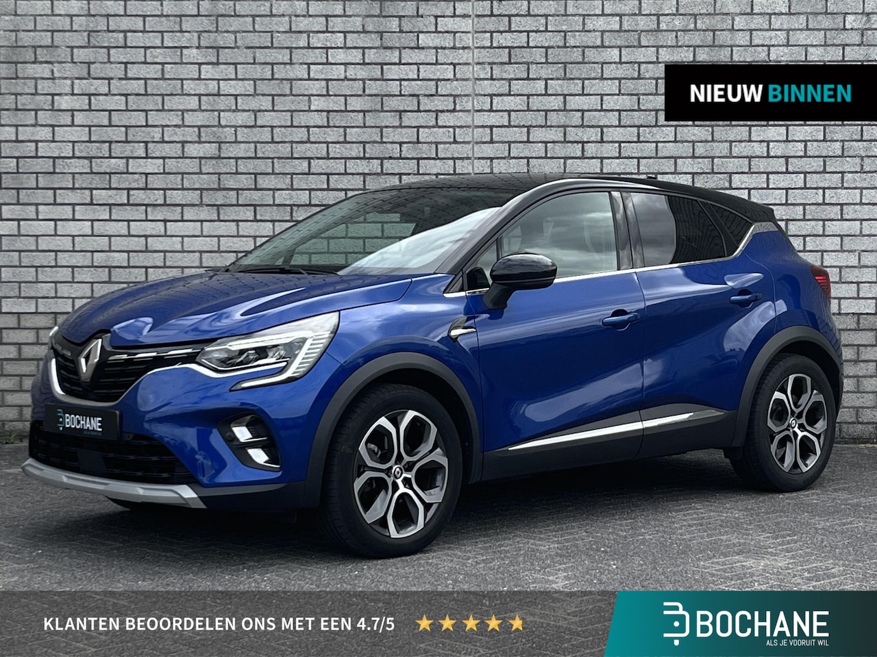 Renault Captur - 1.6 E-Tech Hybrid 145 Intens | Trekhaak | Achteruitrijcamera | Navigatie | Climate Control - AutoWereld.nl