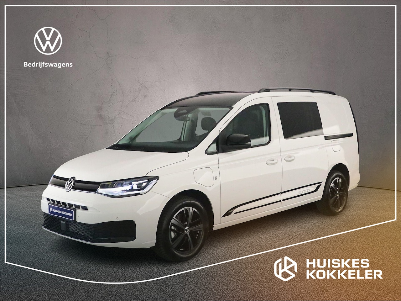Volkswagen Caddy Maxi - Flexible 1.5 TSI eHybrid Limited Edition | Trekhaak | 5-zitplaatsen opklapbare dubbele cab - AutoWereld.nl