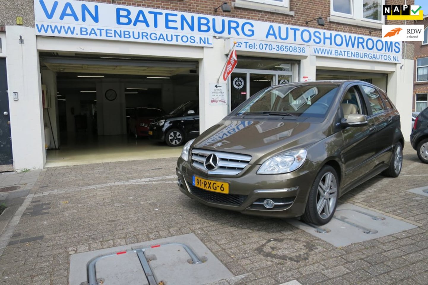 Mercedes-Benz B-klasse - 160 BlueEFFICIENCY Business Class|Lage k.m.|TomTom nav. | L.M.V. | Climate control |Financ - AutoWereld.nl