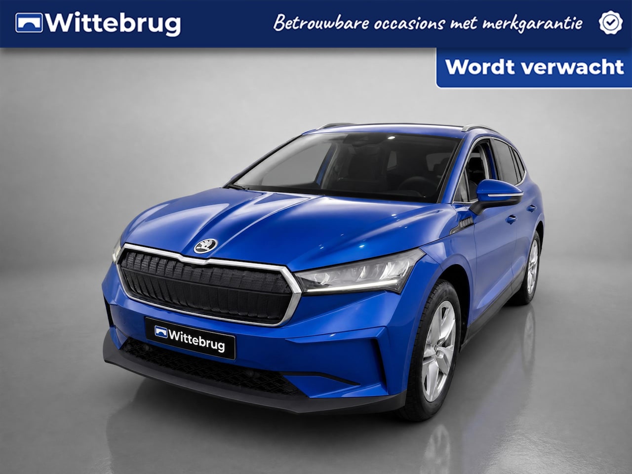 Skoda Enyaq iV - 60 / Navigatie / Zwenkbare trekhaak / Parkeersensoren V+A /  Lichtmetaal 19 inch / - AutoWereld.nl