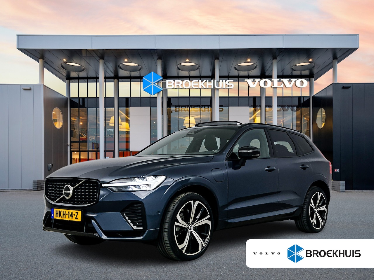 Volvo XC60 - T6 Recharge Plus Dark | 21" | Trekhaak | Harman Kardon | 360 Camera | Elektr. verst. Sport - AutoWereld.nl