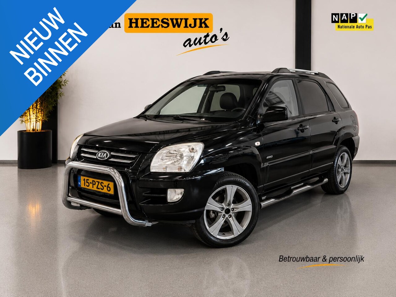 Kia Sportage - 2.7 V6 X-pression 4WD 2.7 V6 X-pression 4WD - AutoWereld.nl