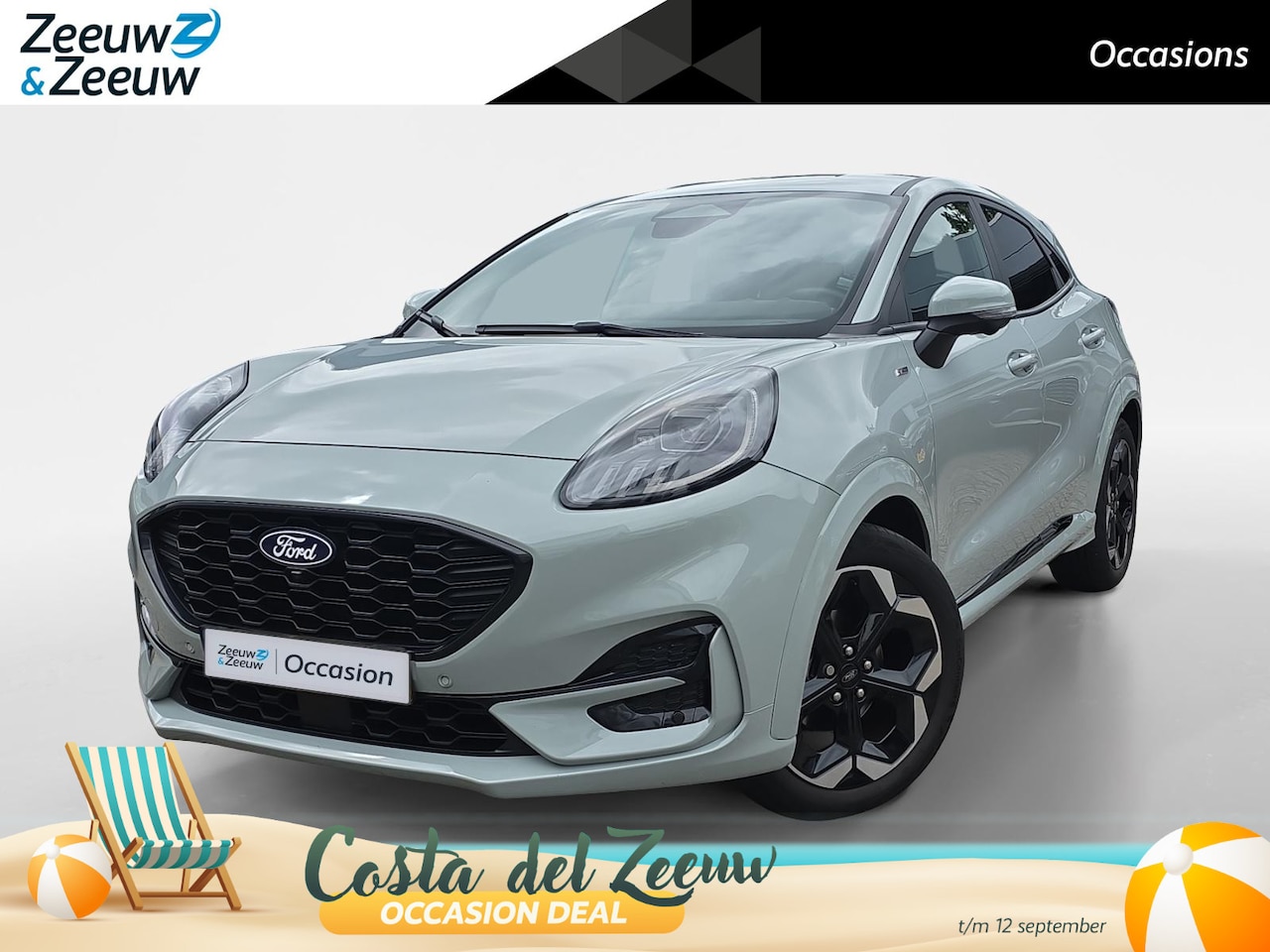 Ford Puma - 1.0 EcoBoost Hybrid ST-Line X | Matrix Led | Winterpakket | 360 graden camera | Adapt. Cru - AutoWereld.nl