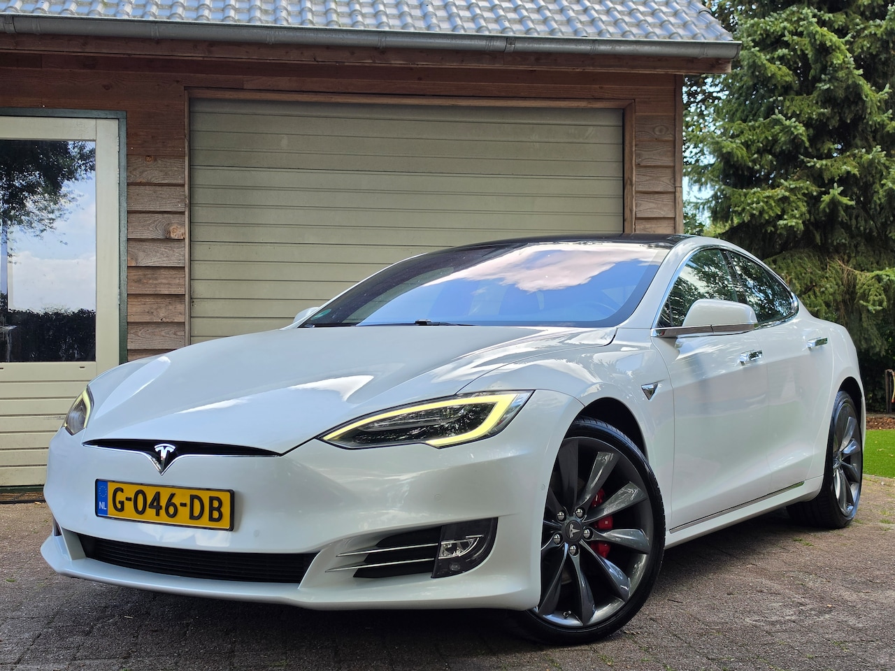 Tesla Model S - Performance Ludicrous Raven Panoramadak FSD 21" Carbon NAP - AutoWereld.nl
