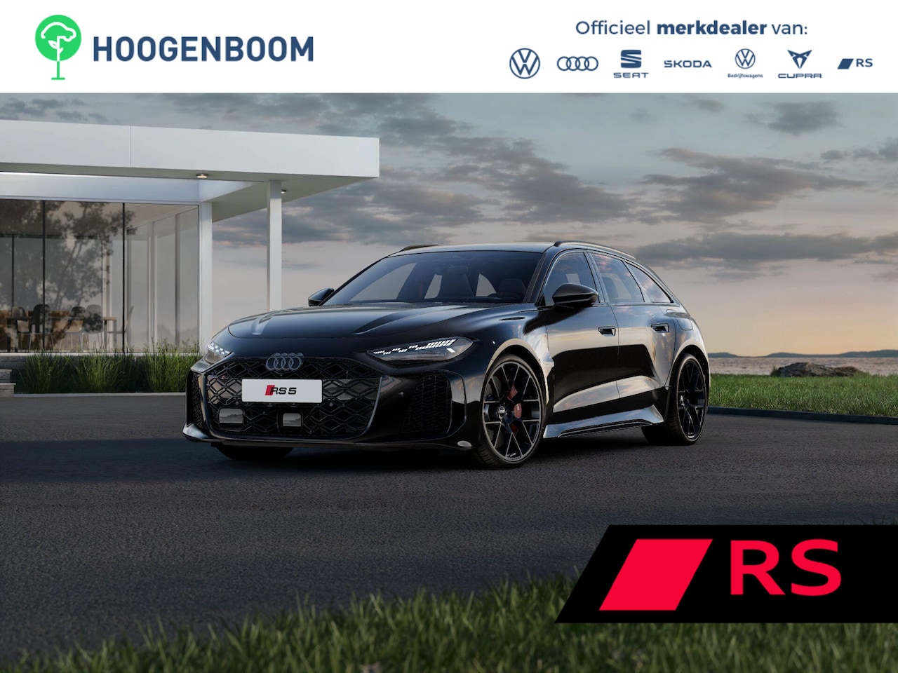 Audi A5 Avant - RS 5 e-hybrid quattro | Audi Sportpakket | Panoramdak | Tech Pro | Sportstoelen Plus incl - AutoWereld.nl