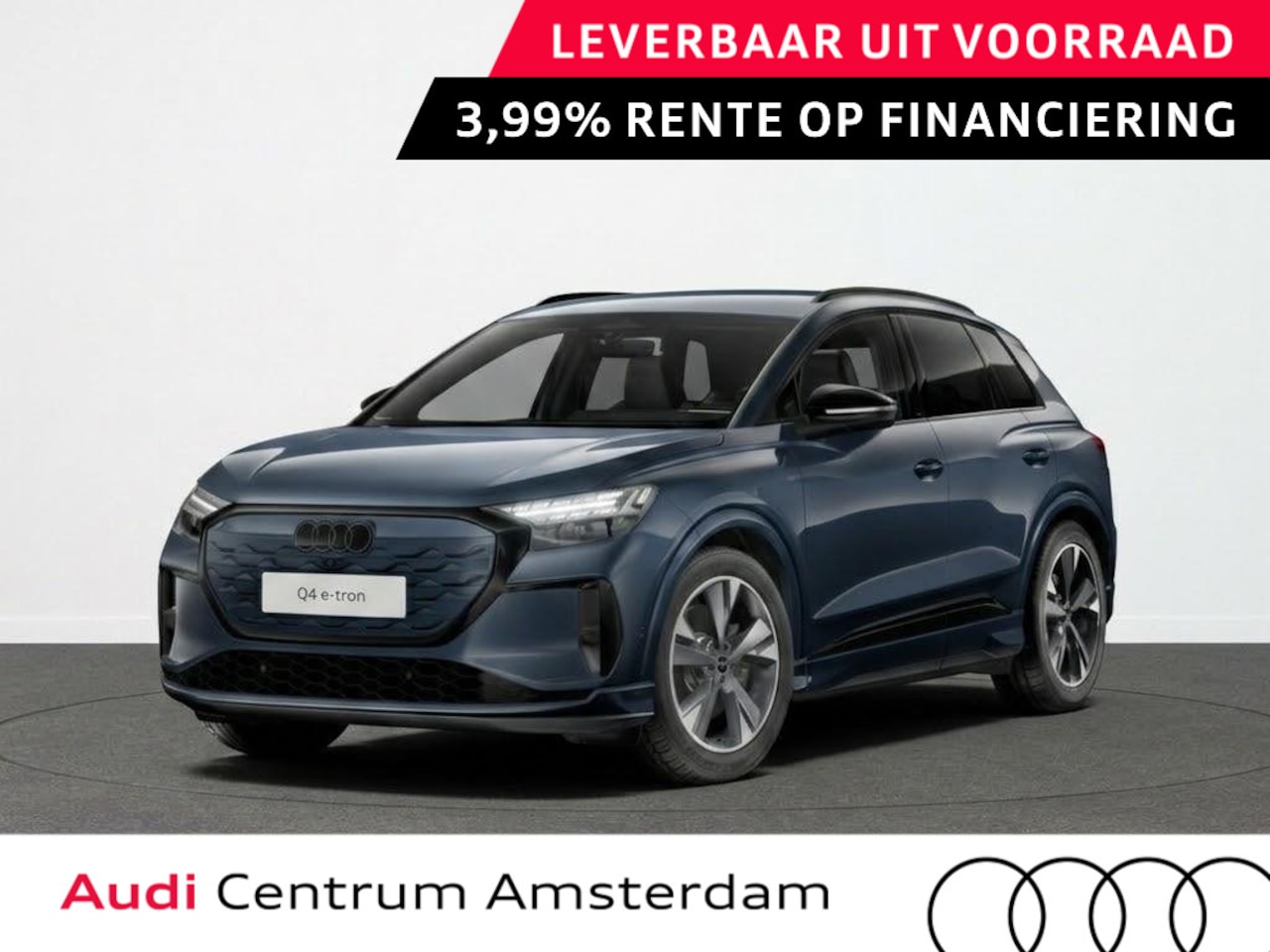 Audi Q4 e-tron - S edition e-tron 82 kWh 286 pk | Techniekpakket plus | Optiekpakket zwart-glanzend | MMI b - AutoWereld.nl