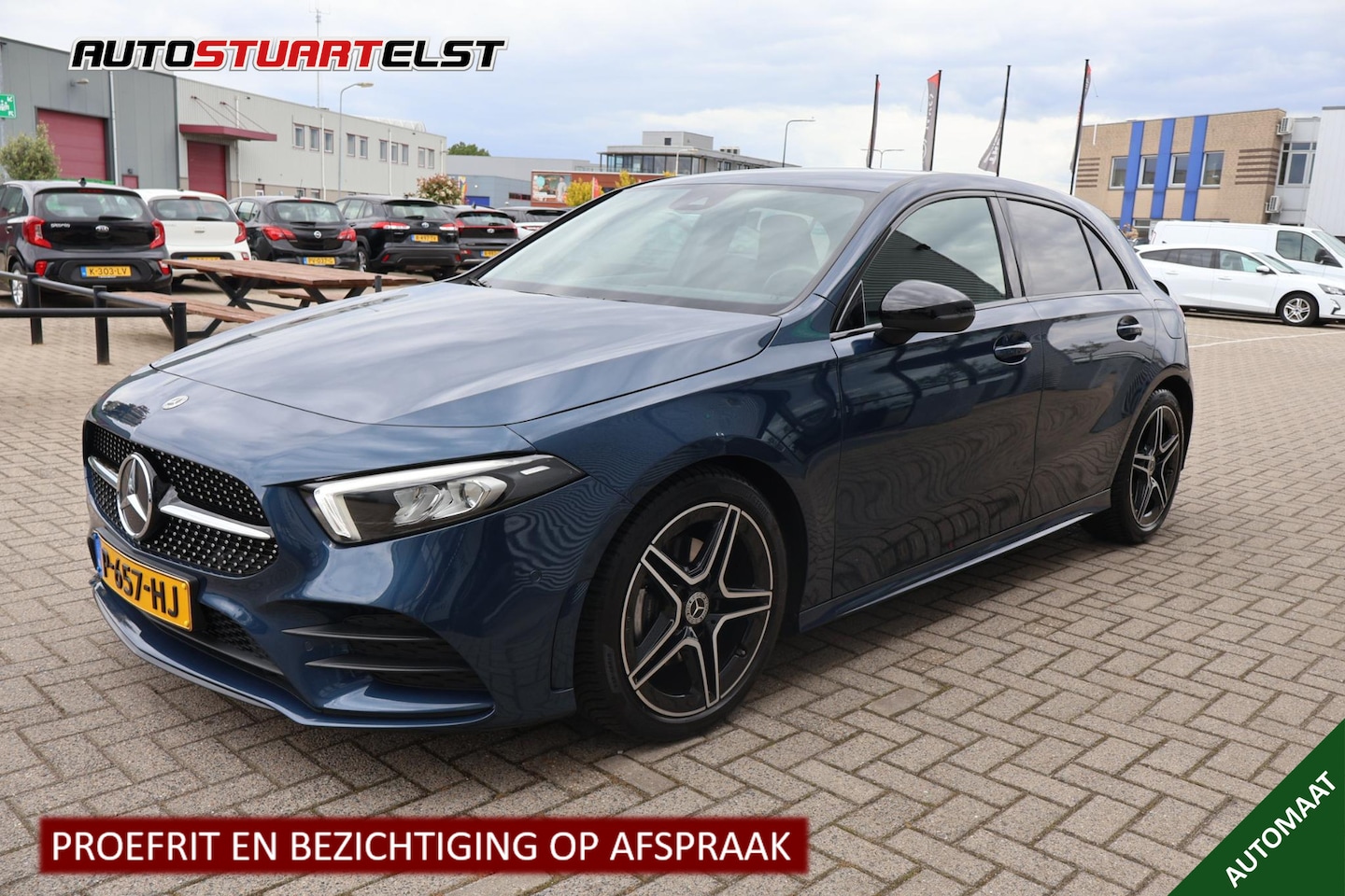 Mercedes-Benz A-klasse - 180 Business Solution AMG 1e Eigenaar | Volledig Onderh | BTW | NAP | Widescreen | Sfeer | - AutoWereld.nl