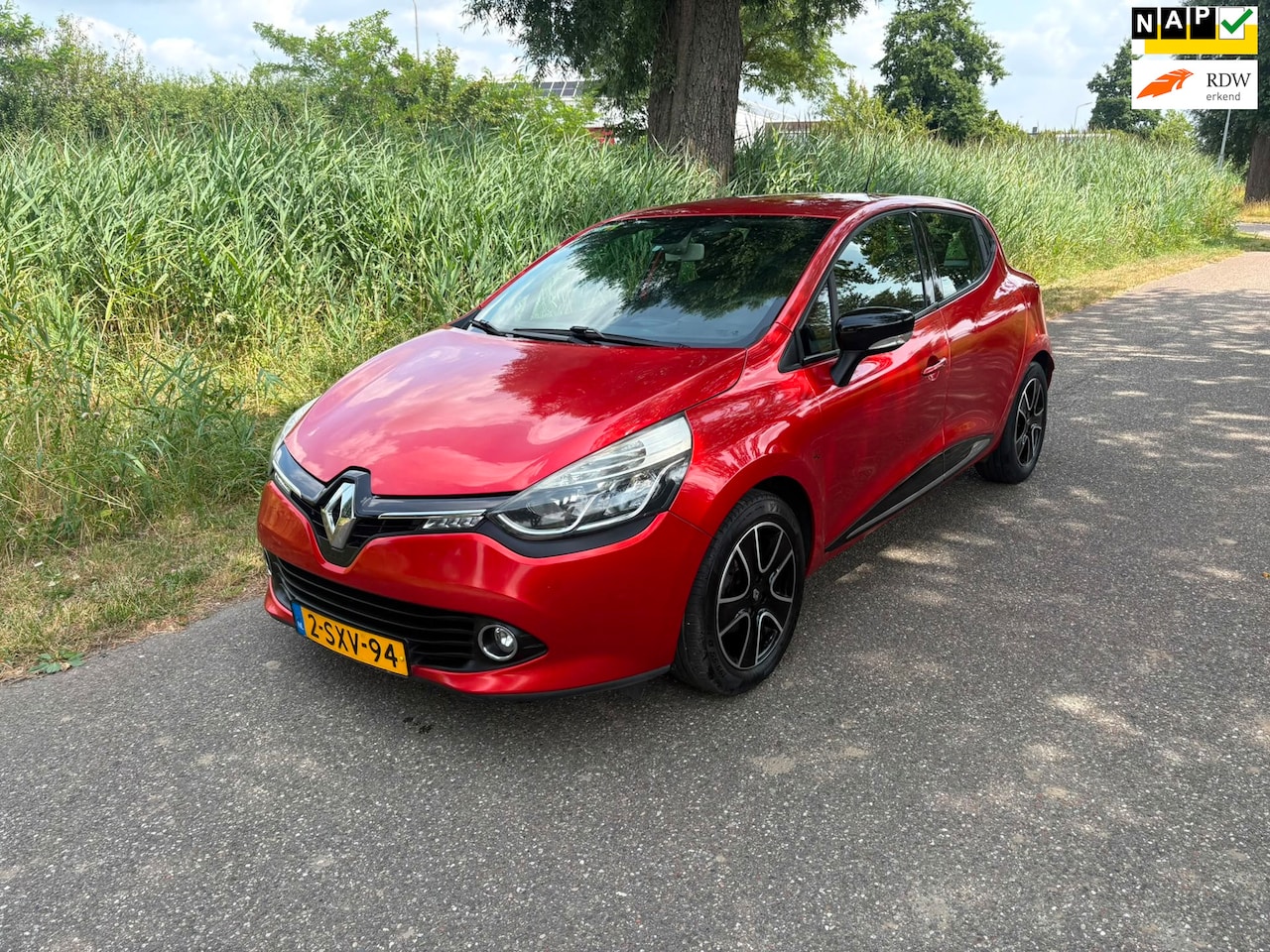 Renault Clio - 0.9 TCe Dynamique Nwe Distributie Ketting Airco Cruise Navi Trekhaak - AutoWereld.nl